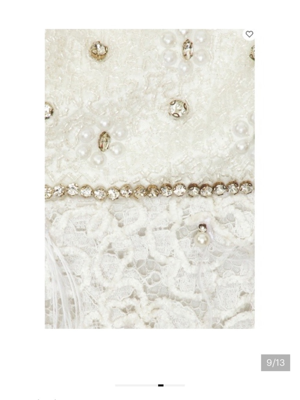 LOVESHACKFANCY - BRIANNE BEADED MINI DRESS - CREAM size 8 NWT - Picture 3 of 10